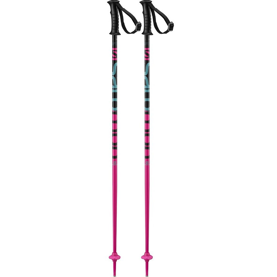 ski poles SALOMON Kaloo Junior 105cm pink